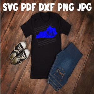 Kentucky svg, dxf, png, pdf, jpg, digital download