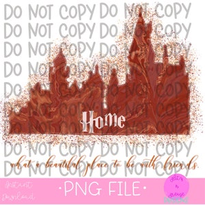 Magic castle png, wizard png, digital download, sublimation