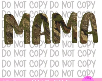 Camo mama png, digital download, sublimation design