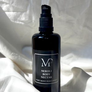 Neroli Body Nectar, Organic Perfumed Oil: Neroli, Moroccan Rose, & Sweet Almond