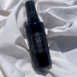 Woodland Lime Spray: Woodsy Citrus Blended Essential Oils
