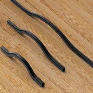 Zwart-gouden kastgreep: verstelbare gatafstand, moderne kledingkasthandgreep (BS-C-480)