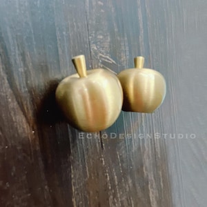 Massief messing kastknop: moderne gouden dressoirknop (BS-C-950)