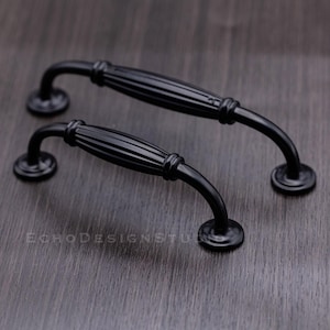 Black Cabinet Knob Handle Drawer Pull Knob Dresser Pull Cupboard Pull Modern Design Wardrobe Pull (BS-C-1091)