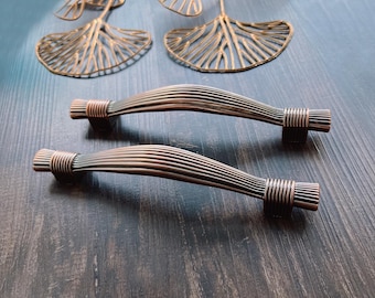 Red Bronze Cabinet Pull: Modern Zinc Alloy Drawer Handle (BS-C-949)