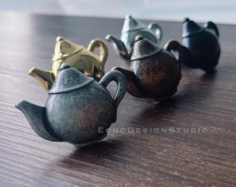 Knauf Griff für Teekanne, modernes Design, Zink Legierung (BS-C-1268)