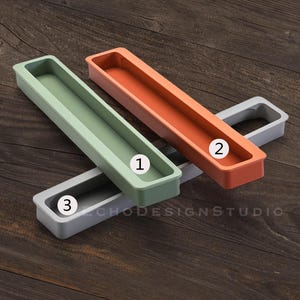 Invisible Concealed Embedded Concealed Pull Handle Extended Drawer Pull Closet Door Cabinet Closet Pull Handle (BS-C-440)