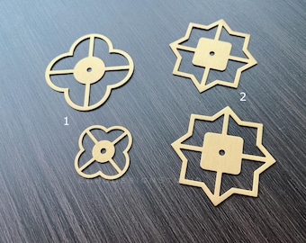 Solid Brass Backplate for Cabinet Knobs and Drawer Pulls