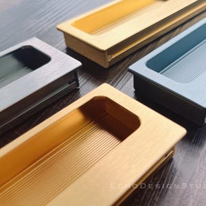 Invisible Concealed Embedded Concealed Pull Handle Extended Drawer Pull Closet Door Cabinet Closet Pull Handle (BS-C-447)