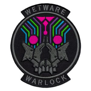 Wetware Warlock Aufnäher