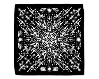 Biomechanical Mandala III Bandana