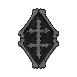 Conjoined Cross Bone Patch