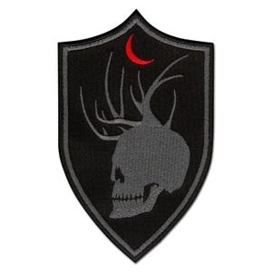 Parche bordado de Tierra Quemada