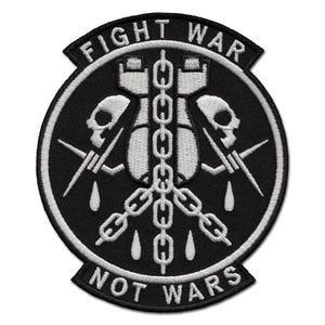 Fight War Embroidered Patch