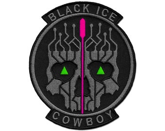 Black Ice Cowboy Patch