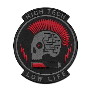 High Tech Low Life Patch