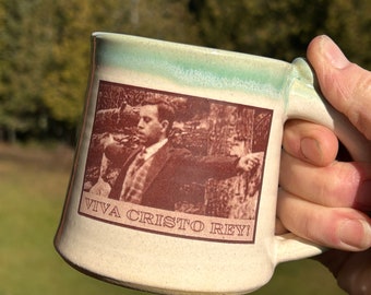 Blessed Miguel Pro Viva Cristo Rey Coffee/Tea Cup