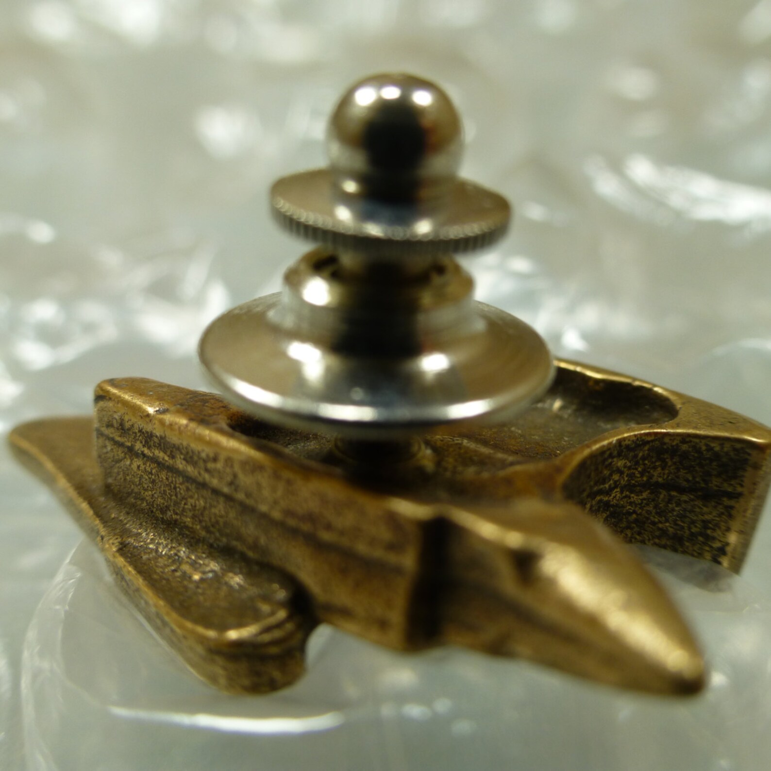 Cast Bronze Novelty PinsWinged Anvil Etsy