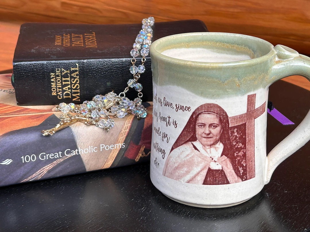 St. Therese the Little Flower Coffee Tea Mug - Etsy
