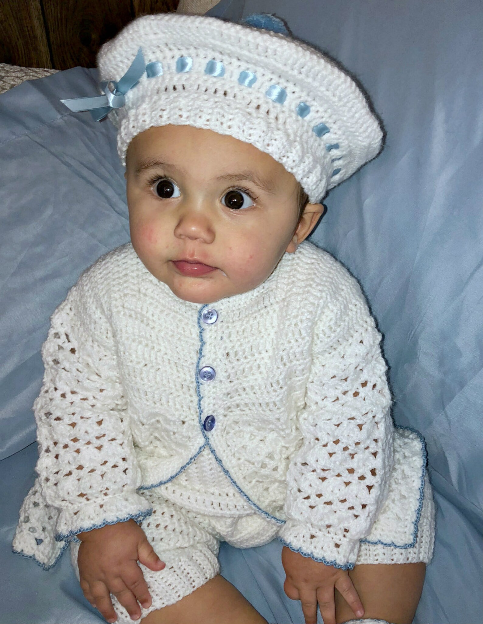 Baby Boy 912 Mo. Christening Outfit Crochet Pattern with Etsy