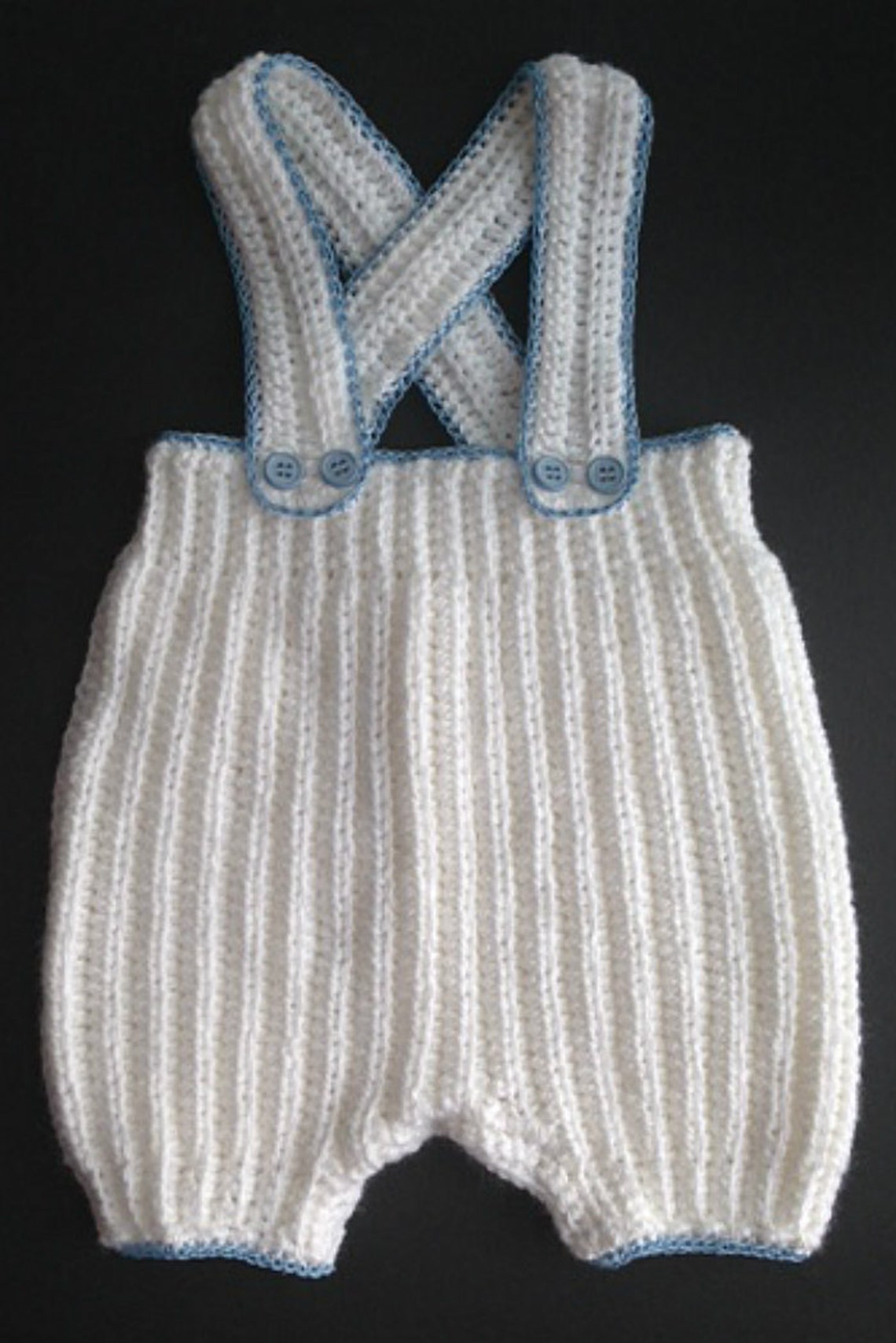 Baby Boy Crocheted Christening Outfit Etsy