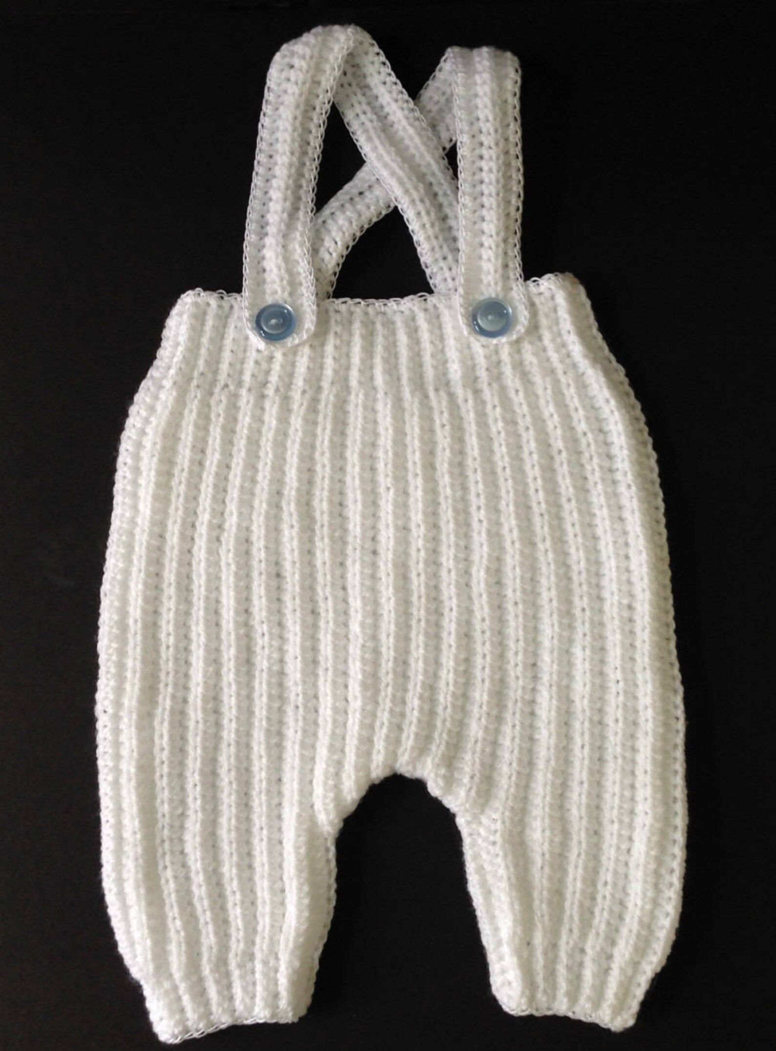 Crochet Pattern Baby Pants With Suspenders Knee Length Etsy Canada