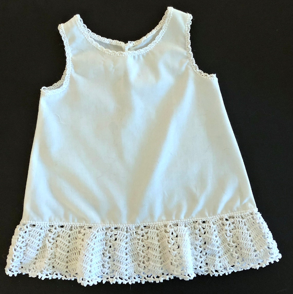 Christening Dress Crochet Pattern with Slip Pattern Printable: | Etsy