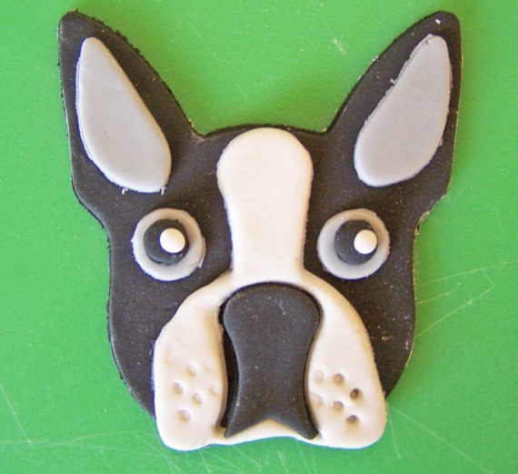 boston terrier cake