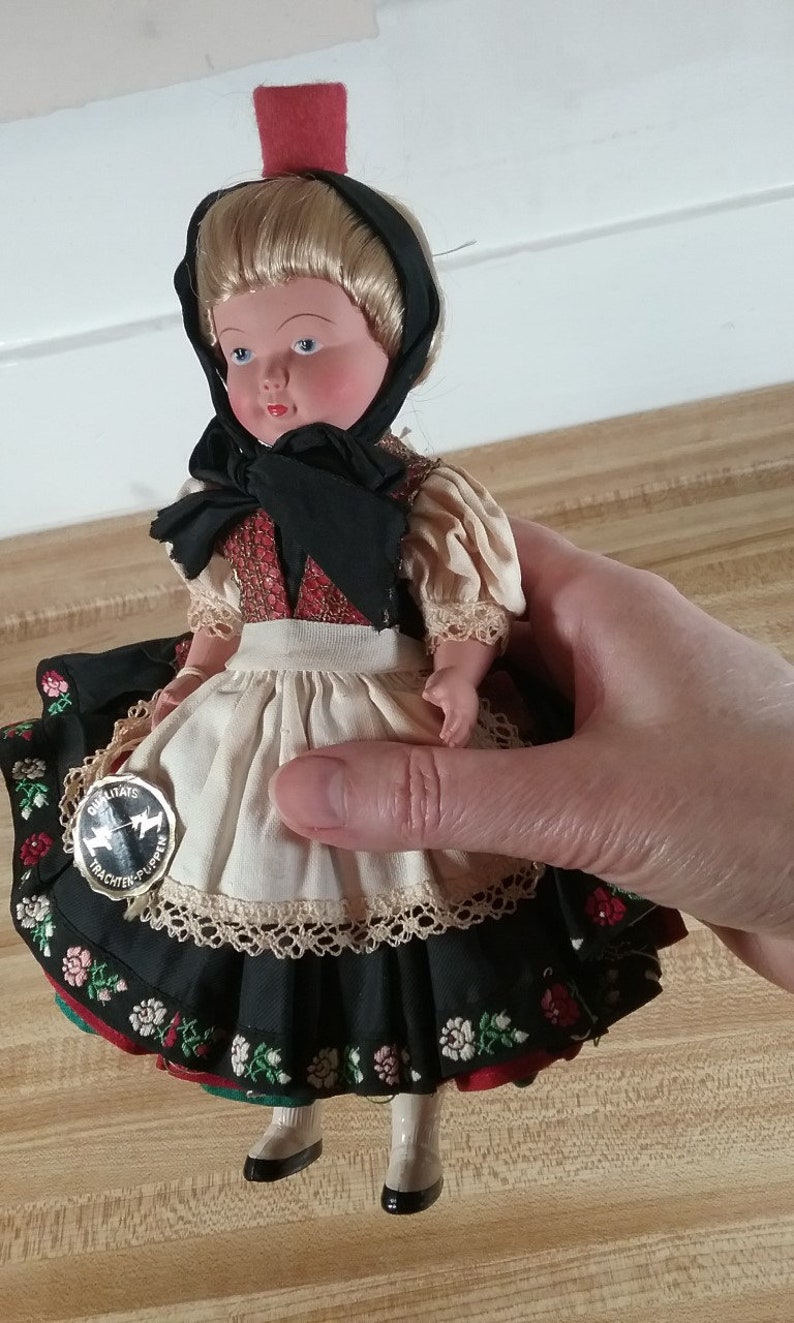 Vintage German Trachten Puppen Doll 9 Etsy