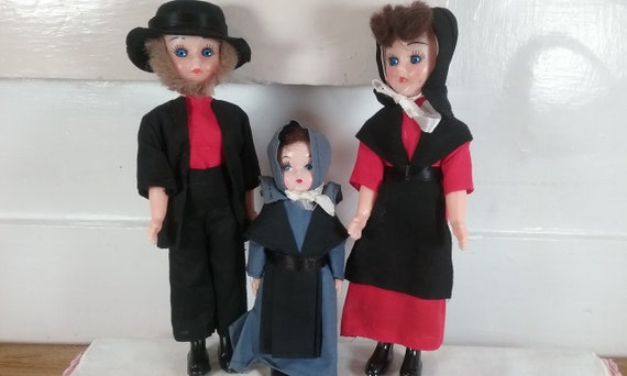 vintage amish dolls