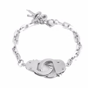 Women&#39;s Stainless Steel Handcuff Bracelet USA Seller!