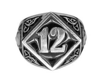 Heavy Metal Jewelry Ring Stainless Steel Motorcycle Biker Jewelry