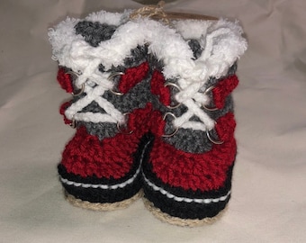 BABY BOOTIES NEWBORN Gift Baby Shower Gift Baby shoes Crochet Boots Crochet  Baby Boots  Newborn Boots Newborn Booties,