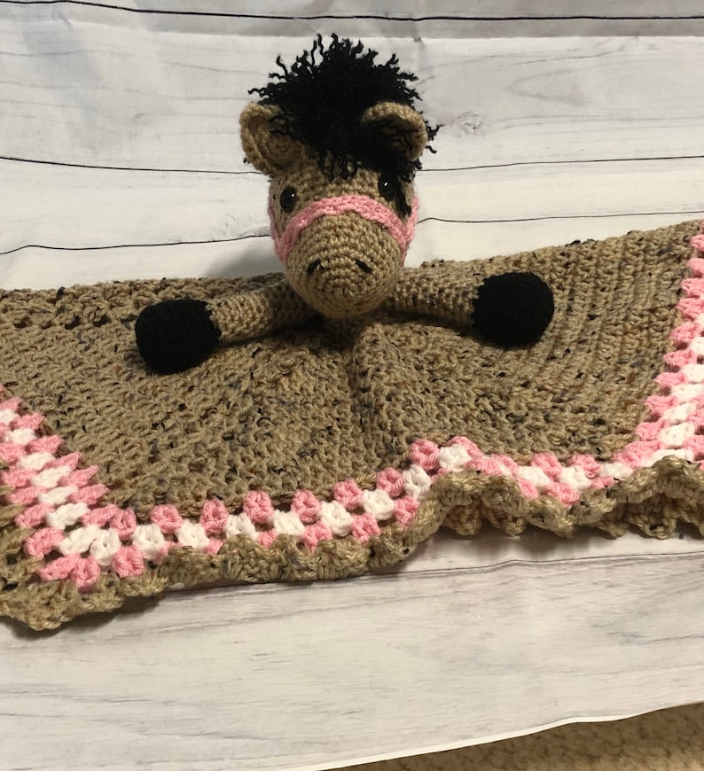 BABY GIFT LOVEY Horse Blanket newborn Gift Baby Blanket Etsy