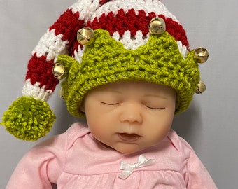 NEWBORN BABY HAT|Christmas newborn hat|Christmas baby hat|