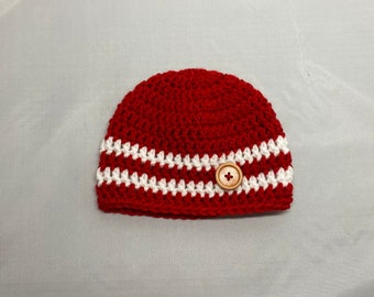 BABY BOY BEANIE|  Newborn boy hat  | Baby Boy Coming Home Outfit |  Baby Boy Hat|