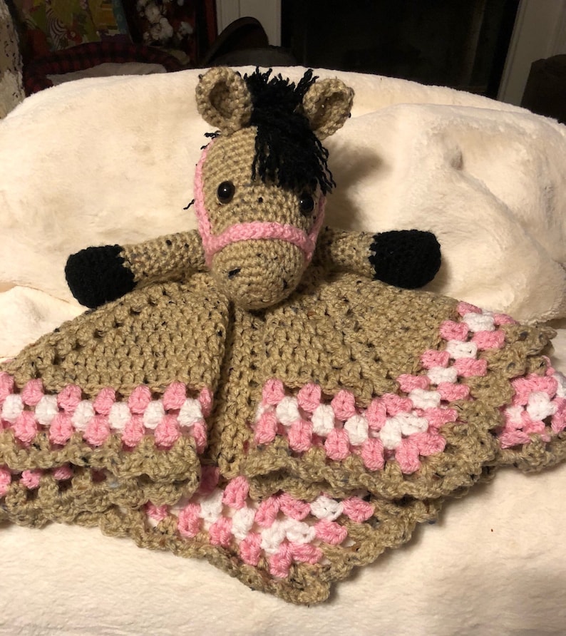 BABY GIFT LOVEY Horse Blanket newborn Gift Baby Blanket Etsy