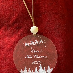 CHRISTMAS ORNAMENT|Baby’s first Christmas custom