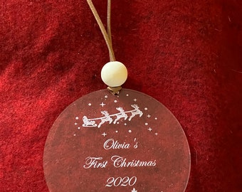 CHRISTMAS ORNAMENT|Baby’s first Christmas custom