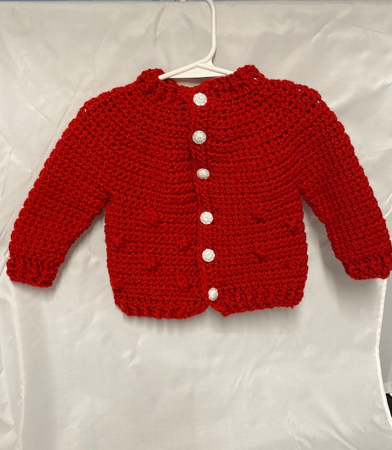 Baby girl red best sale sweater