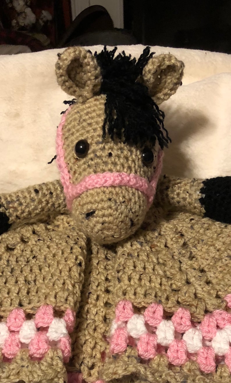 BABY GIFT LOVEY Horse Blanket newborn Gift Baby Blanket Etsy