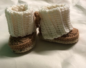 BABY BOOTIES Baby Boots Crochet Bootie Newborn Gift Baby Shower Crochet Boots Crochet Baby Shoes Baby Booties, Baby Boots Newborn Boots,