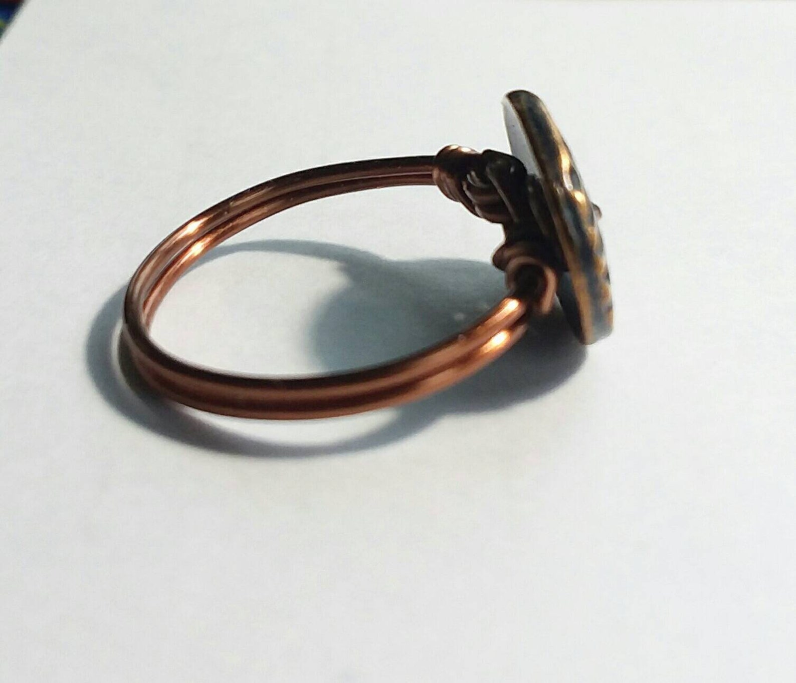 Pig Snout Ring in Antique Copper Silver Tone or Gold Tone - Etsy