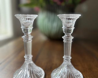 Hermosos candelabros de cristal