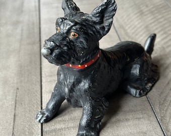 Terrier escocés vintage hecho en Austria