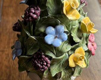 Flores de porcelana Costa fabricadas en Italia