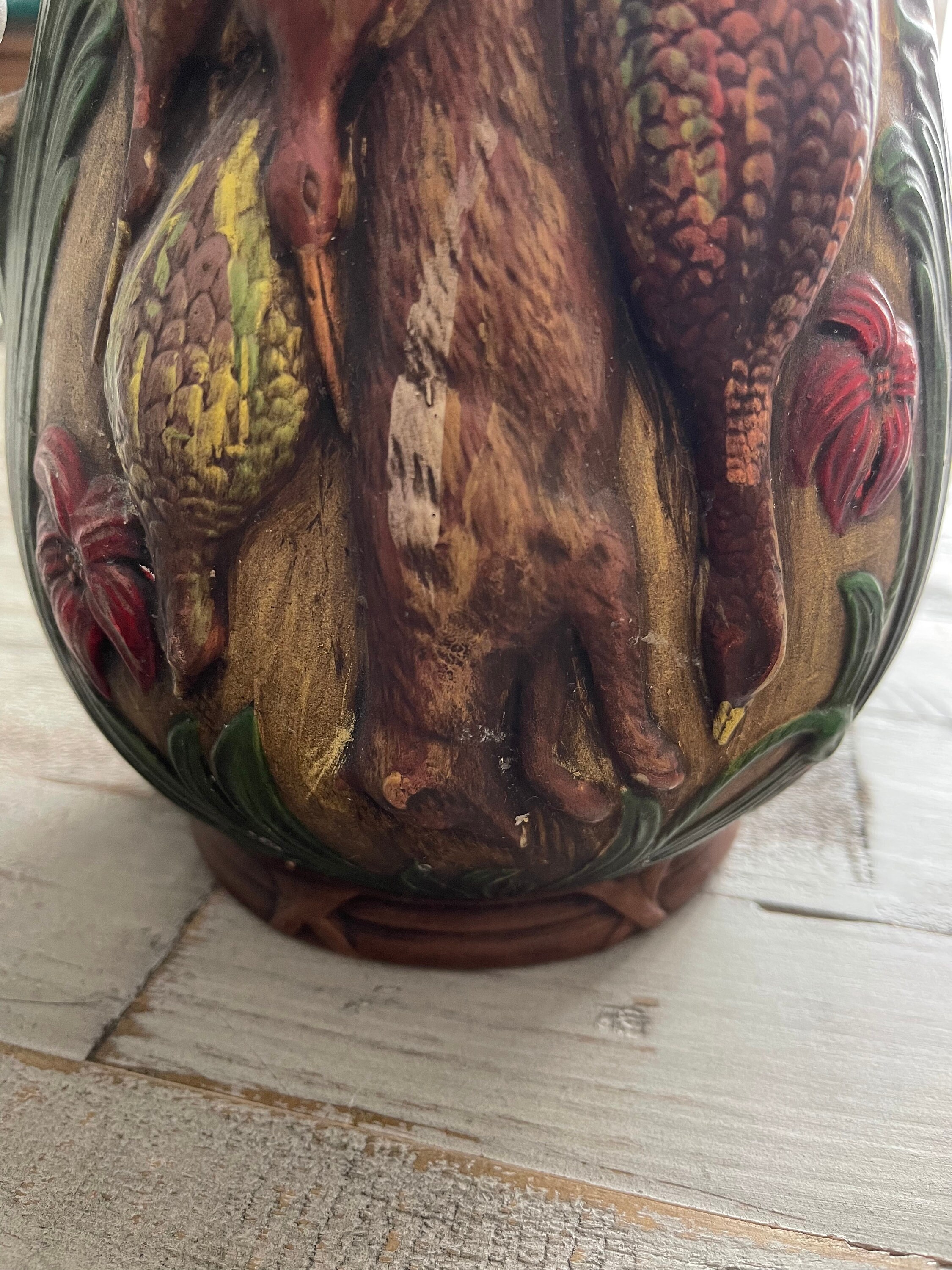 Vintage Serving Pitcher Grey Hound Hunting Dog Pheasant Rabbit - Etsy
