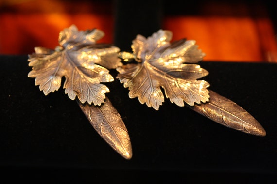 Ermani Bulatti Vintage Art Nouveau Earrings