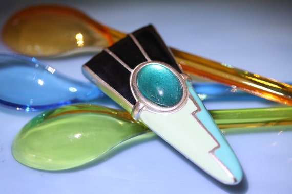 1950 Atomic Pastel Enamel Pin