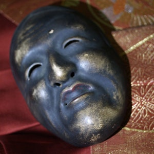 Japanese Vintage Noh Kagura Mask